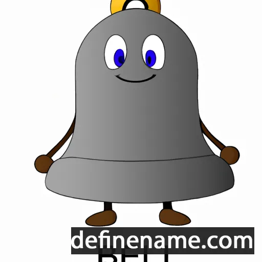 cartoon of the name Bell