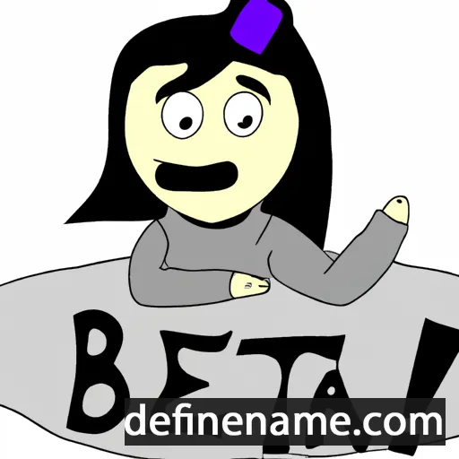 Běta cartoon