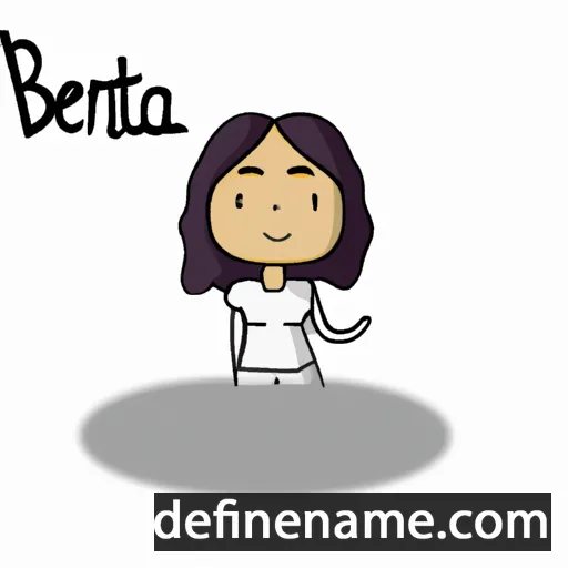 Benáta cartoon