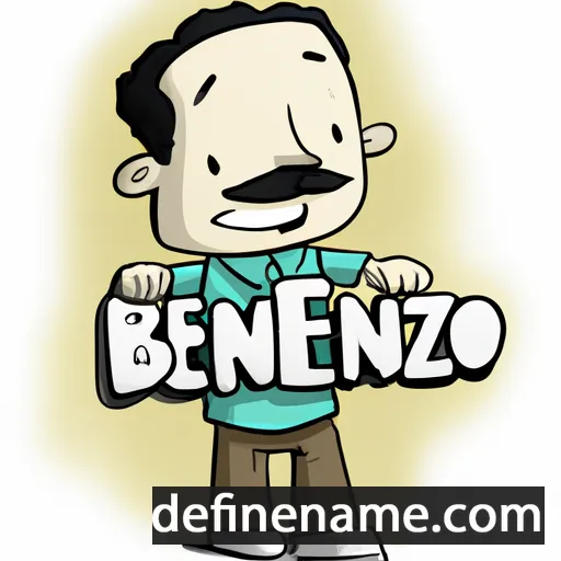 Benanzio cartoon