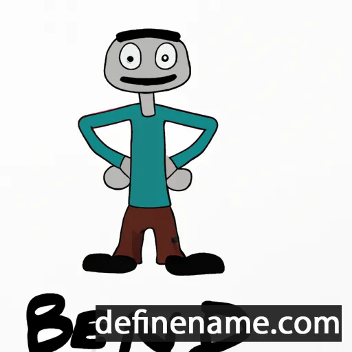 cartoon of the name Bende