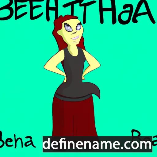 Beneatha cartoon