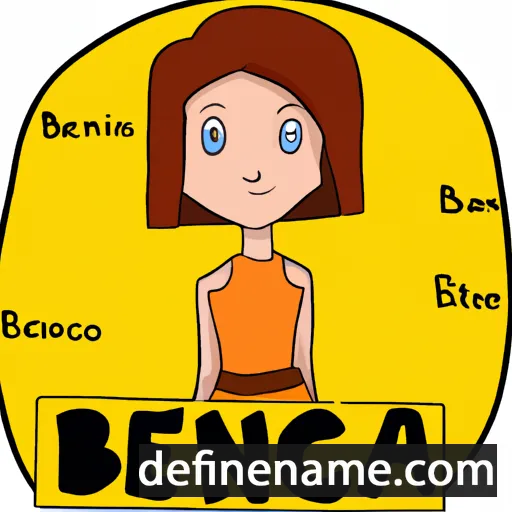 Benica cartoon