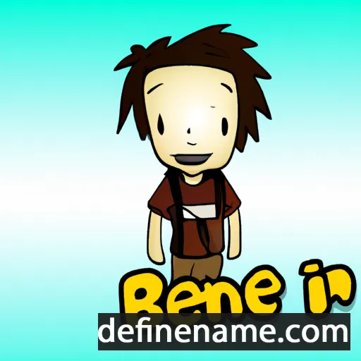 Benjie cartoon