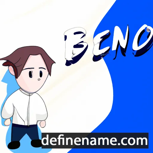 Benjirō cartoon