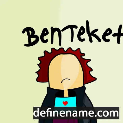 Bennedikte cartoon