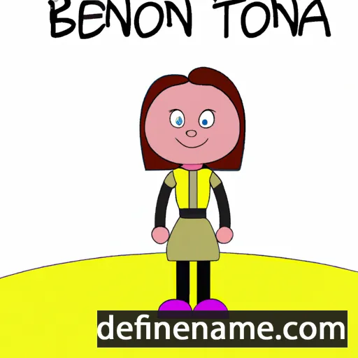 Benonia cartoon