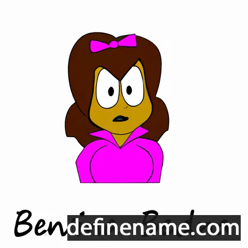 Benvinda cartoon