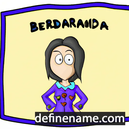 Berardina cartoon