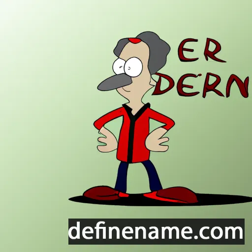 Berdien cartoon