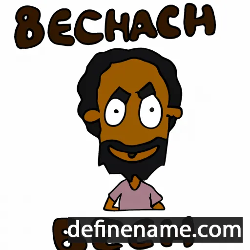 Berechiah cartoon