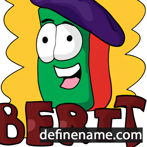 Beret cartoon