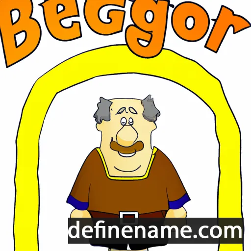 Bergtor cartoon