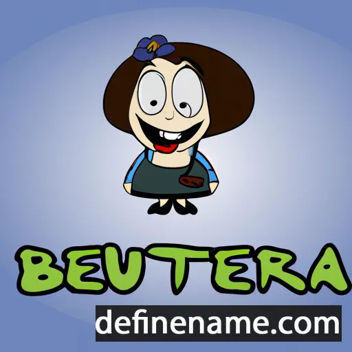 Berguitta cartoon