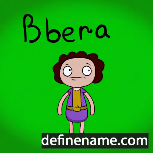 Bernabea cartoon