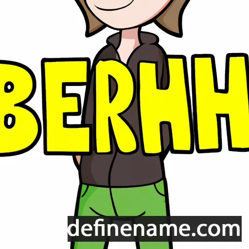 Bernheah cartoon