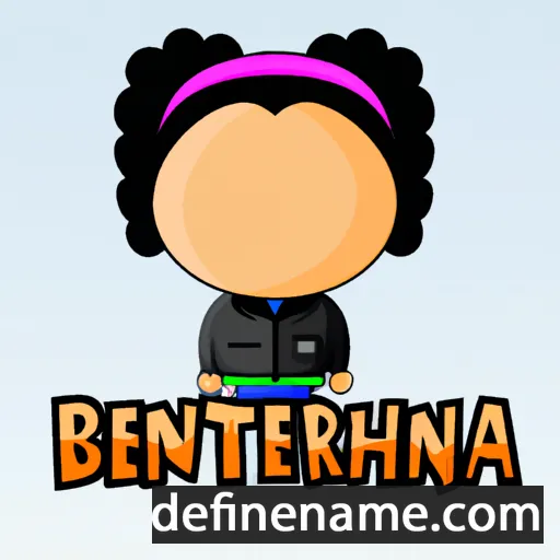 Bernitha cartoon