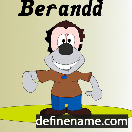 Bernoard cartoon