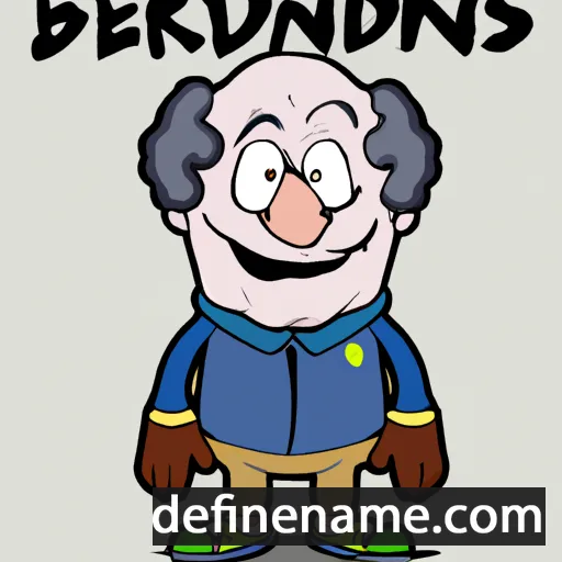 Bernoldus cartoon