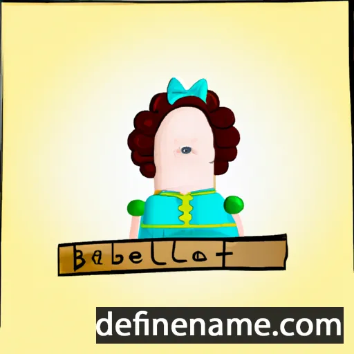 Berthabelle cartoon