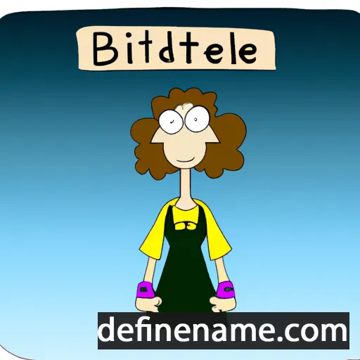 Berthilde cartoon