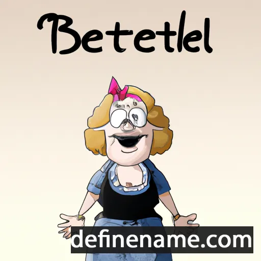 Bertilde cartoon