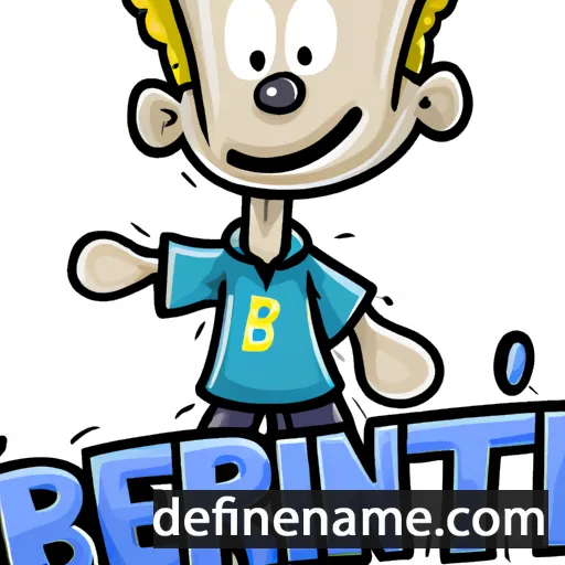 Bertinho cartoon