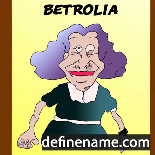 Bertolda cartoon