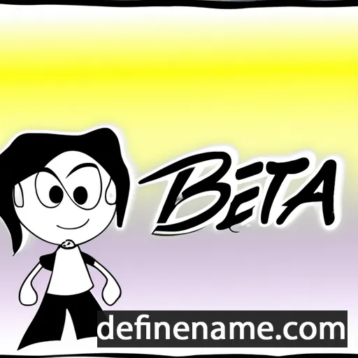 Beta cartoon