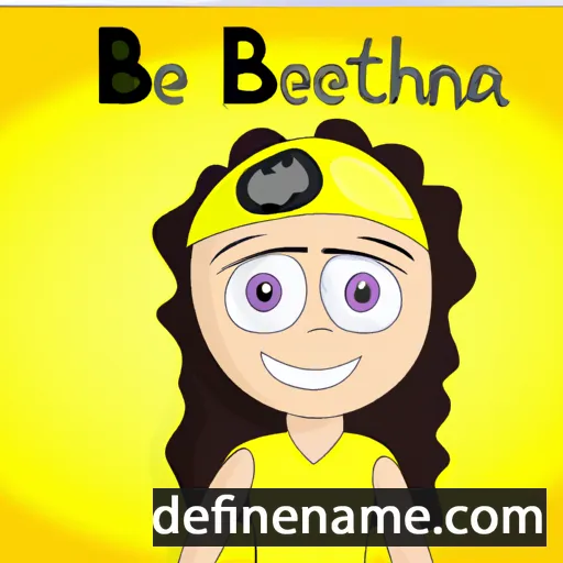 Bethana cartoon