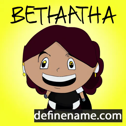 Bethenia cartoon