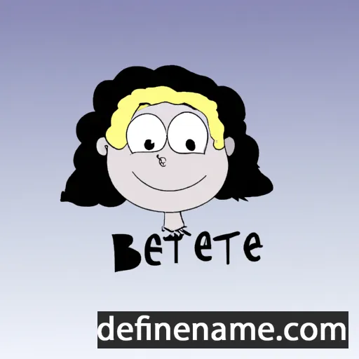 Bethie cartoon