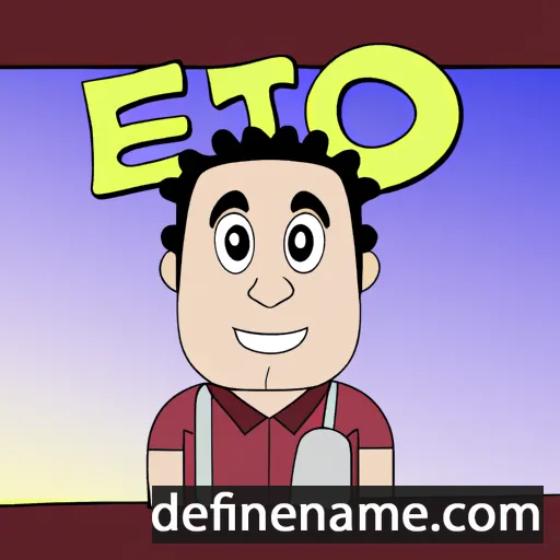 cartoon of the name Beto