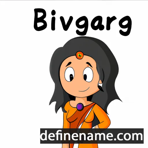 Bhargavi cartoon