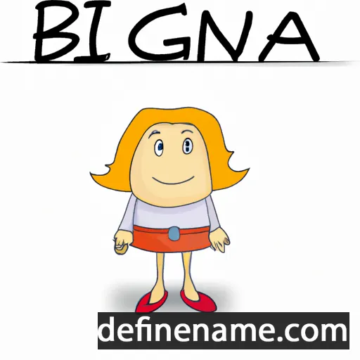 Biaggina cartoon