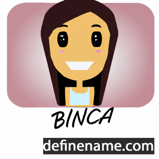 Biannca cartoon