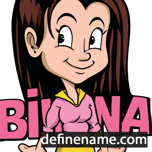 Biannka cartoon