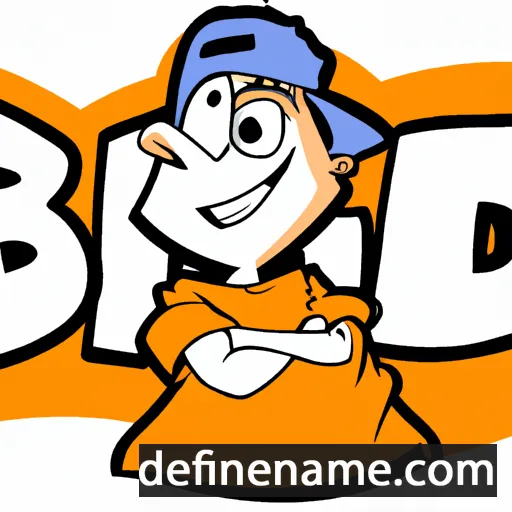 cartoon of the name Bibi