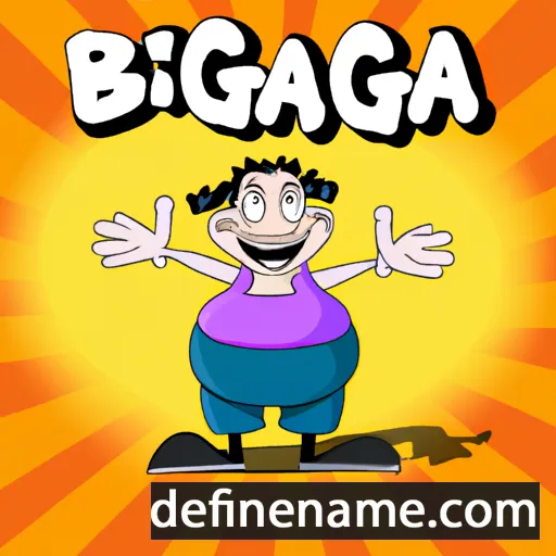 Bigana cartoon