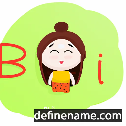 Bijiu cartoon