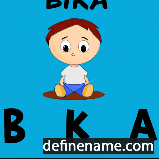 Bikká cartoon