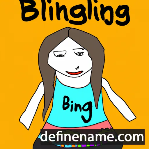 Bingling cartoon