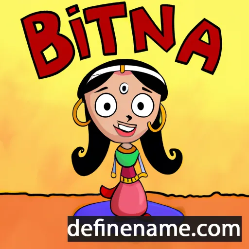 Binita cartoon