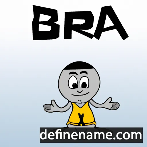 cartoon of the name Bira