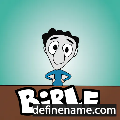 Biréli cartoon