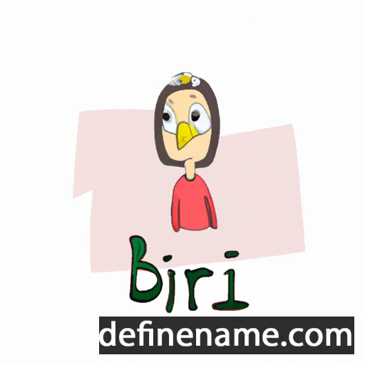 Birė cartoon