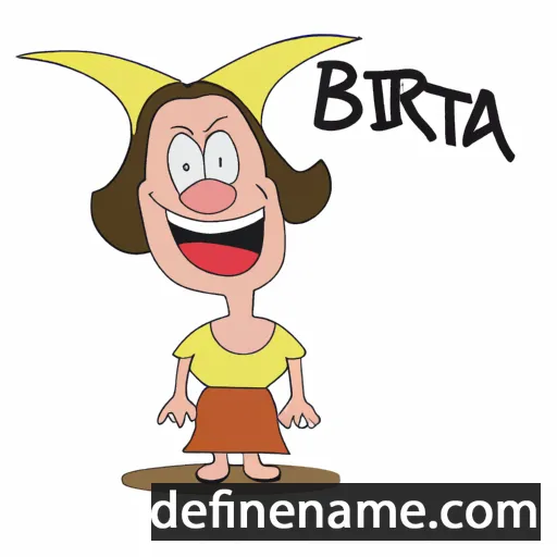 Bireta cartoon