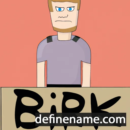 Birk cartoon