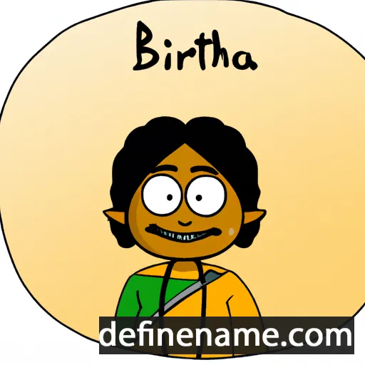 Bitharai cartoon