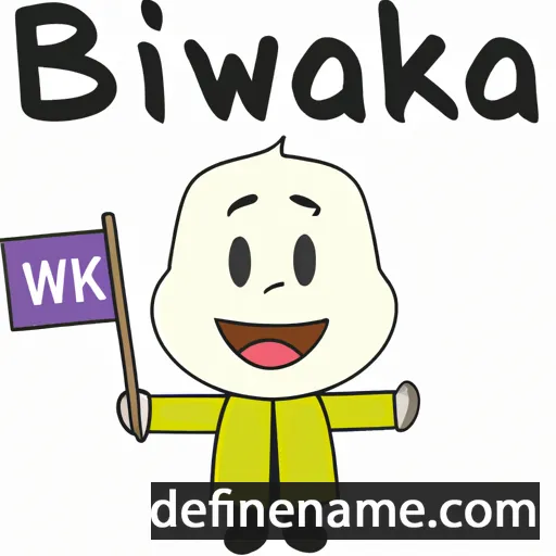 Biwako cartoon